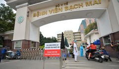 Bệnh viện Bạch Mai. Ảnh: Hoàng Anh