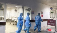 Khu vực cách ly bệnh nhân nghi mắc COVID-19