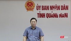 Ông Lê Trí Thanh - Chủ tịch UBND tỉnh Quảng Nam chủ trì cuộc họp các sở ban ngành liên quan đến việc mua sắm Hệ thống xét nghiệm Real - time PCR tự động diễn ra chiều 29/4.