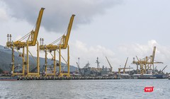 Một góc cảng Tiên Sa (Đà Nẵng)