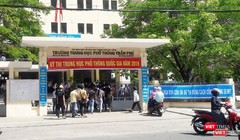 Thí sinh ở Đà Nẵng tham dự kỳ thi tốt nghiệp THPT