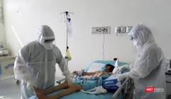 Bệnh nhân mắc COVID-19 đang được điều trị tại Quảng Nam