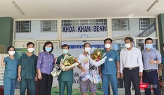 Bệnh nhân 936 tên H.Đ.B (trú phường Bình Thuận, quận Hải Châu, Đà Nẵng) tại buổi xuất viện