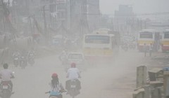 Ô nhiễm không khí ở Hà Nội đáng báo động.