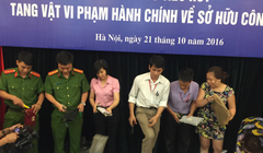 Rất nhiều túi xách, ví da, dây lưng,.. của các thương hiệu lớn bị làm nhái.