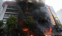 Vụ cháy quán karaoke trên đường Trần Thái Tông đã khiến 13 người tử vong