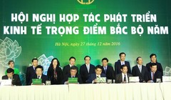 Hội nghị hợp tác phát triển vùng kinh tế trọng điểm Bắc Bộ năm 2016