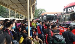 Nhiều nhà xe không vận tải hành khách tại bến xe Mỹ Đình