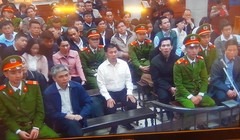 Phiên tòa xét xử sơ thẩm Hà Văn Thắm cùng các đồng phạm gây thất thoát nghìn tỷ xảy ra tại Ngân hàng TMCP Đại Dương.
