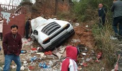 Hiện trường vụ tai nạn. Ảnh: Carnewschina.