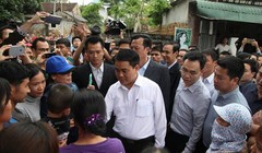Chủ tịch UBND Hà Nội, ông Nguyễn Đức Chung đã phải đối thoại trực tiếp với dân Đồng Tâm, Mỹ Đức.