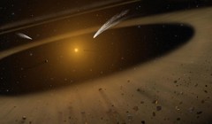 Epsilon Eridani có nhiều đặc điểm giống hệ Mặt Trời. Đồ họa: NASA.
