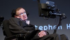 Ông hoàng Vật lý Stephen Hawking. Ảnh: AFP.