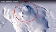 Nghi vấn xác phi thuyền khổng lồ của người ngoài hành tinh đâm xuống Nam Cực.