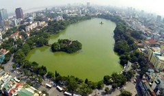 Chất lượng Hồ Hoàn Kiếm đang bị ô nhiễm khá nghiêm trọng.