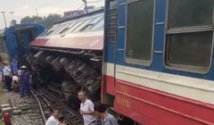 Hiện trường sự cố xảy ra (Ảnh Tiền Phong).