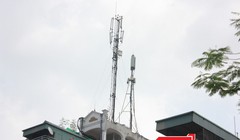 Cột thu, phát sóng tại nhà số 376 đường Láng.