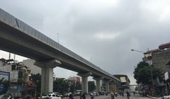 Dự án đường sắt đô thị Cát Linh - Hà Đông - Ảnh: Q.V