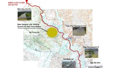 Bản đồ tuyến đường dọc sông dự kiến sẽ thực hiện - Ảnh: PLO