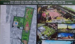 Quy hoạch chi tiết bảo tồn, tôn tạo Khu di tích Trung tâm Hoàng thành Thăng Long - Ảnh: Chinhphu.vn