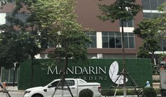 Công trình "Mandarin Garden 2" của Công ty Cổ phần Đầu tư và dịch vụ Hà Nội - thành viên của Tập đoàn Hòa Phát. Ảnh: Nguyễn Hiếu
