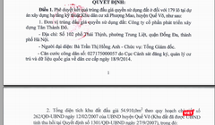 Quyết định phê duyệt của Bắc Ninh.