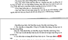 Công ty CP Xây dựng, thương mại và vật liệu Sông Hồng vừa được UBND tỉnh Hưng Yên lựa chọn là nhà đầu tư thực hiện dự án Khu nhà ở Sông Hồng và chợ nông sản theo hình thức chỉ định.