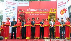 Sáng 4-2, Siêu thị điện máy MediaMart đã chính thức khai trương tại số 849 Nguyễn Văn Cừ, TP Hạ Long/ Ảnh: baoquangninh.com.vn