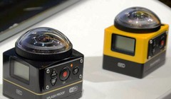 Kodak SP360 phiên bản 4K (màu đen) và tiêu chuẩn (màu vàng) - Ảnh: geeky-gadgets.com