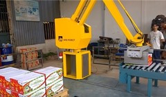 Robot bốc xếp hàng lên pallet