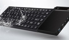 Độc đáo PC mini tích hợp trong bàn phím dẻo kèm touchpad