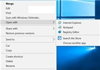 Bỏ bớt chương trình thuộc trình đơn 'Open With' trong Windows