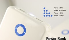 PNY BE-840 trang bị đèn LED 4 cấp thể hiện dung lượng tức thời cũng như mức sạc của pin. Một cấp đèn tương đương 30% dung lượng, hai cấp thể hiện 30-80%, ba cấp thể hiện 80% và bốn cấp thể hiện pin sạc đã đầy.