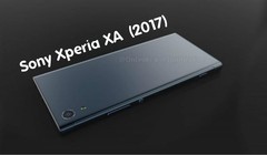 Rò rỉ diện mạo Sony Xperia XA 2017
