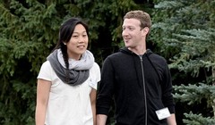 Vợ chồng CEO Facebook Mark Zuckerberg và Priscilla Chan 