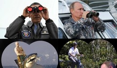 Ông Obama muốn khẳng định sức mạnh nam nhi trước nhiều phen show cơ bắp của tổng thống Nga Putin