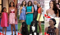 Hai kiều nữ Sasha và Malia của tổng thống Obama đã trưởng thành hơn rất nhiều so với 8 năm về trước.