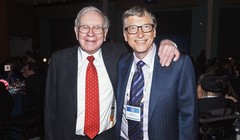 Hai tỷ phú Warren Buffett (trái) và Bill Gates (phải). Ảnh: Inc