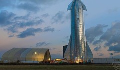 Nguyên mẫu tên lửa Starship của SpaceX. Ảnh: Geekys