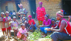 Chế độ đa thê ở một số quốc gia châu Phi. Ảnh: Sohu