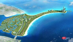 Phối cảnh quy hoạch khu đô thị Cần Giờ.