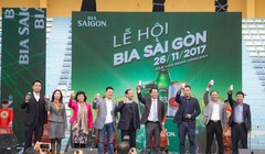"Lễ hội bia" được tổ chức nhân kỷ niệm 142 năm ra đời thương hiệu Bia Sài Gòn (Nguồn: Sabeco)