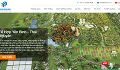 Ảnh chụp trang chủ Hoàng Thịnh Đạt (Nguồn: htdcorp.vn)