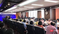 Lãnh đạo NHNN trao Quyết định cho tân Chủ tịch HĐQT BIDV Phan Đức Tú.