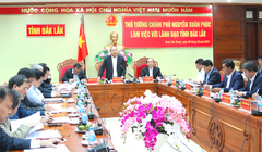 Quang cảnh buổi làm việc ngày 8/12/2018 (Nguồn: daklak.gov.vn)