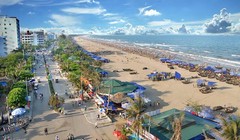 Một góc bãi biển Sầm Sơn, tỉnh Thanh Hóa (Ảnh: Internet)