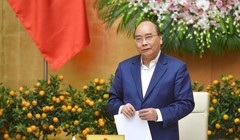 Thủ tướng phát biểu chỉ đạo tại phiên họp Chính phủ thường kỳ tháng 1/2019 - Ảnh: VGP/Quang Hiếu