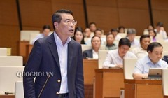 Thống đốc Lê Minh Hưng trả lời chất vấn tại nghị trường Quốc hội (Ảnh minh họa - Nguồn: quochoi.vn)