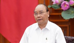 Thủ tướng Chính phủ Nguyễn Xuân Phúc phát biểu tại cuộc họp (Nguồn: VGP)