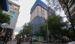 Công trình xây dựng dở dang trên "đất vàng" 15 Thi Sách (Ảnh: Internet)